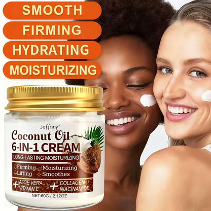 Jeffany Coconut Oil 6-in-1 Cream (60g)