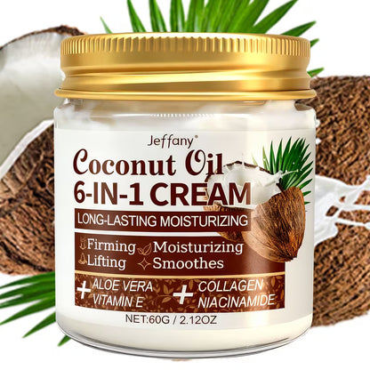 Jeffany Coconut Oil 6-in-1 Cream (60g)
