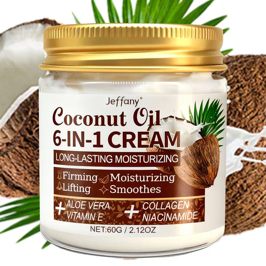 Jeffany Coconut Oil 6-in-1 Cream (60g)