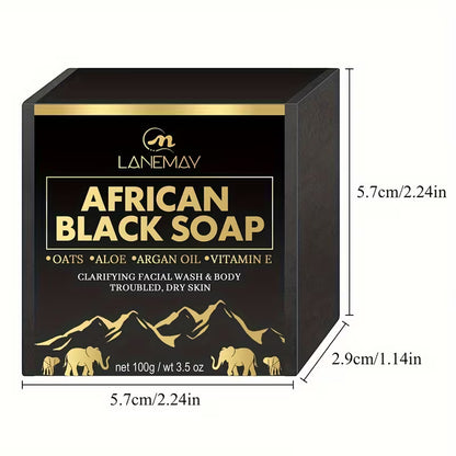 Lanemay African Black Soap (100g)